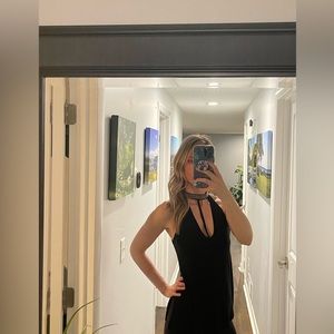 Express black choker tank (x-small)